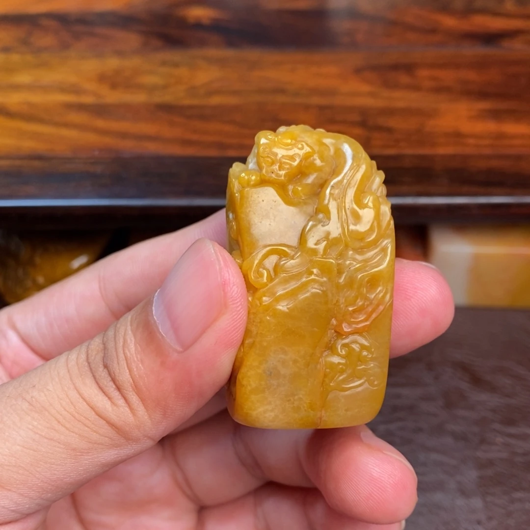 一***呀寿山石收藏作品石