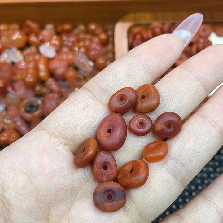 南红玛瑙未镶嵌颈饰战扣