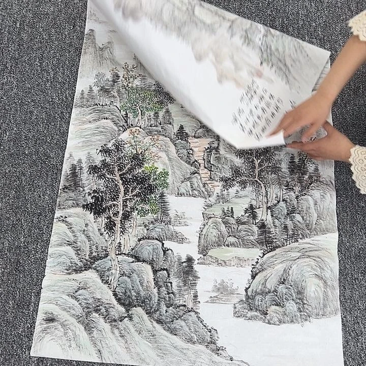 国画国画作品纯手绘