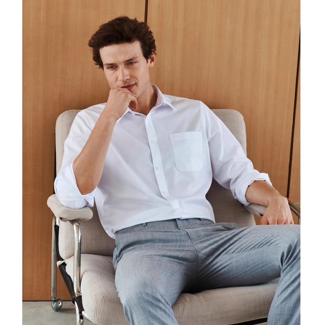 差评高【501-600号】多款有图可自拍 品牌男士衬衣 长袖短袖可选