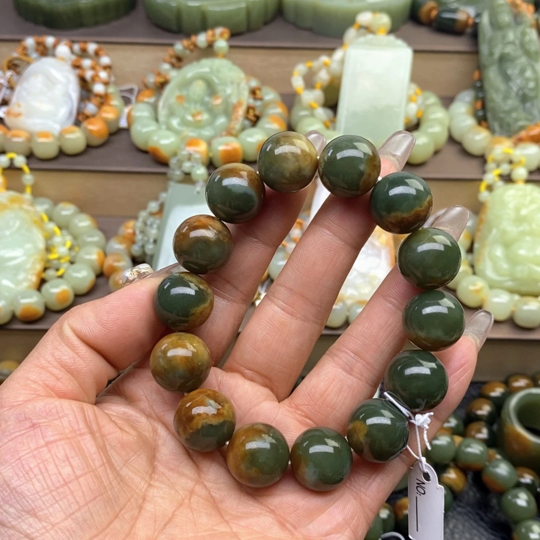 悟***道透闪石质玉未镶嵌手串