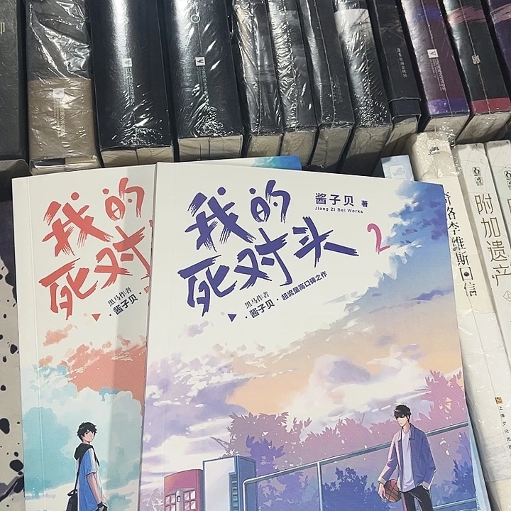 我的死对头全新全套两本带周边