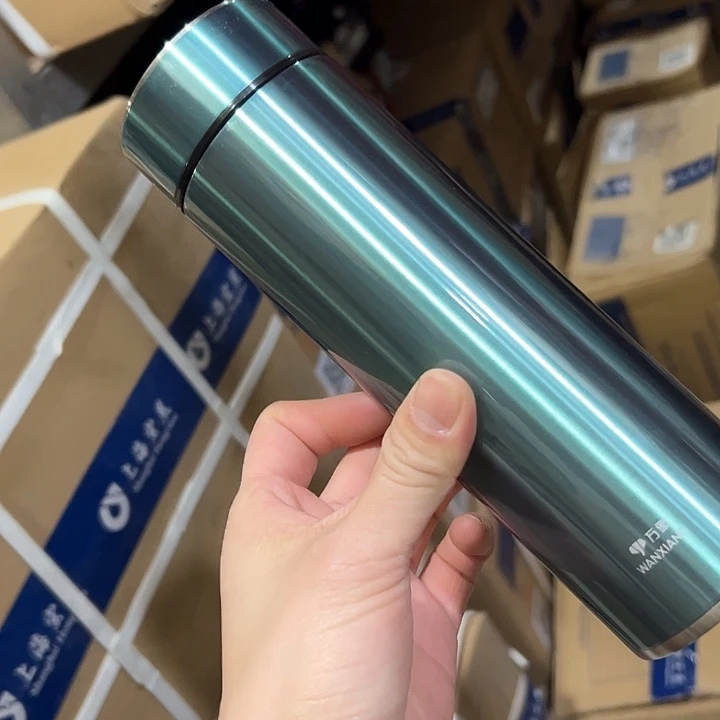 H63-380ml  绿 不带滤网  杯套