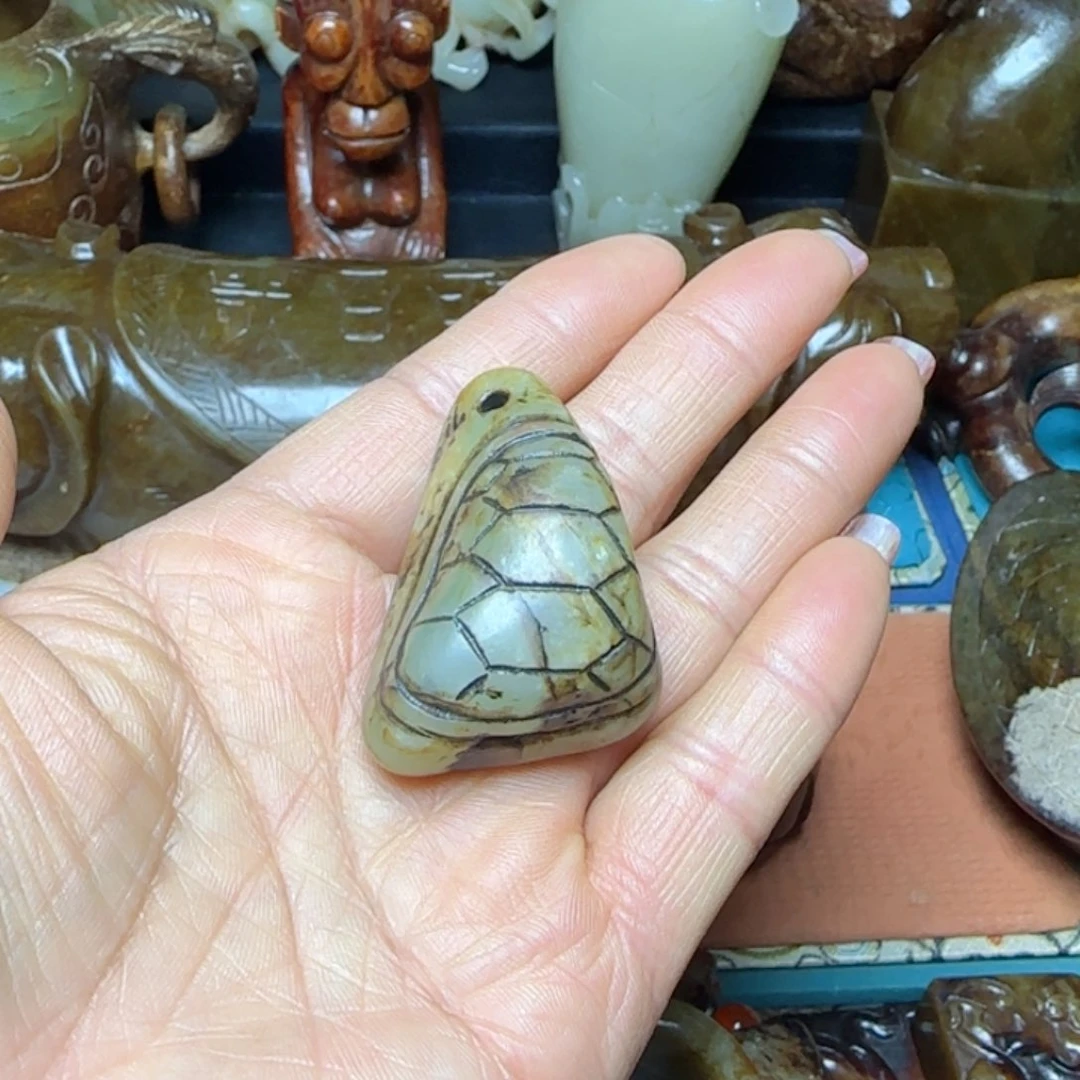 和田玉挂件未镶嵌