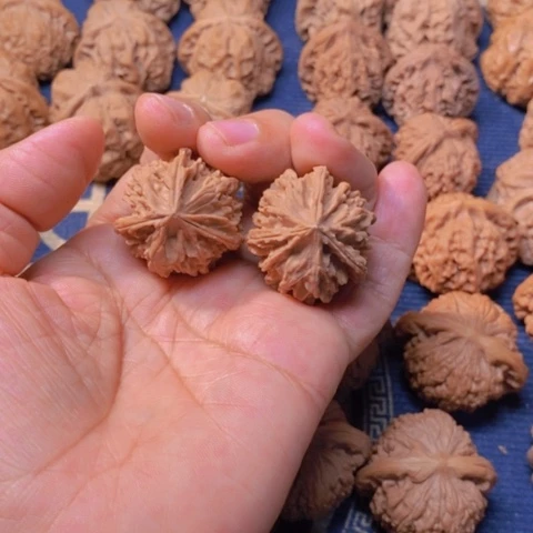 【闪购商品】吊坠文玩核桃草***狼三棱32