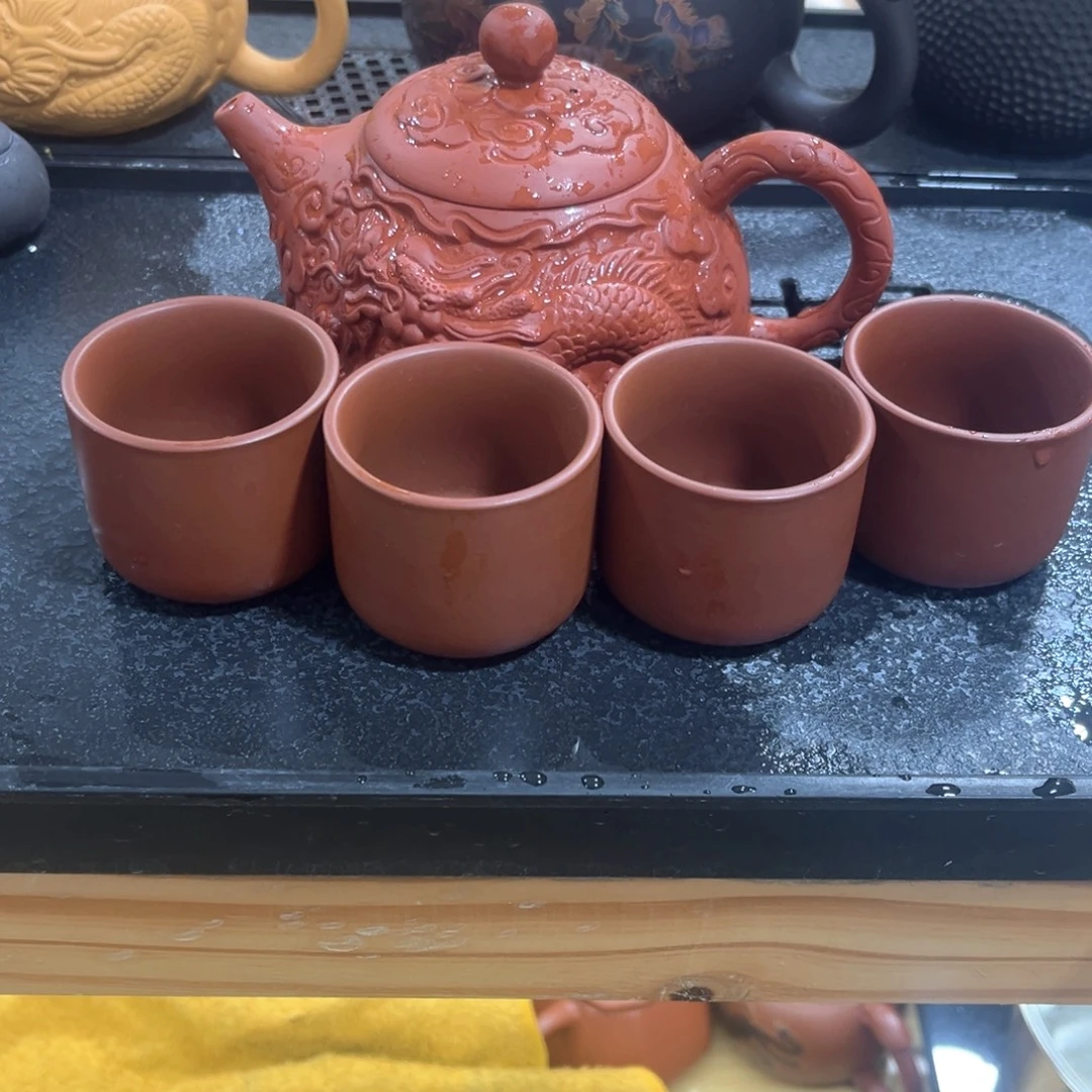 茶杯紫砂一壶4杯123