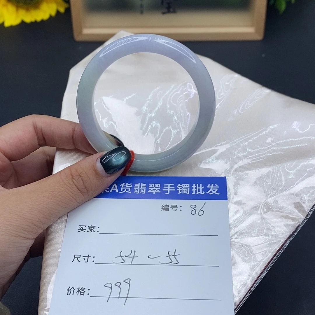 翡翠未镶嵌手镯百元手镯默认瑕疵