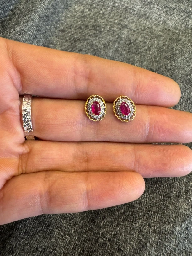 925银耳饰 尼泊尔进口S 925纯银耳钉