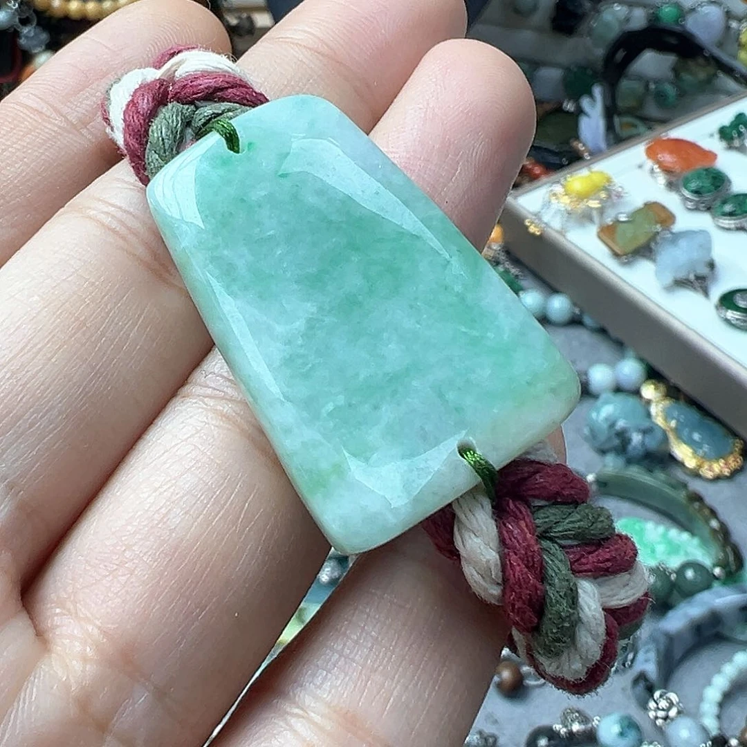 翡翠戒指未镶嵌炸