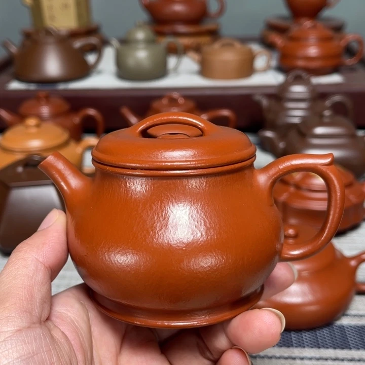 紫砂茶壶全手工制作155cc