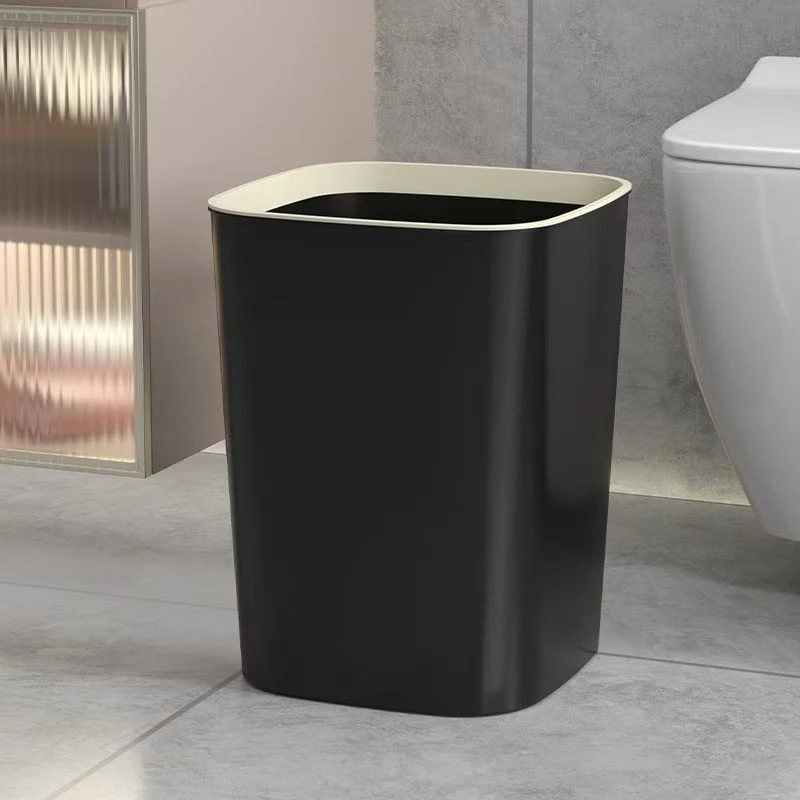 家用卧室客厅大容量压圈垃圾桶方形简约卫生间厕所厨房加厚垃圾筒