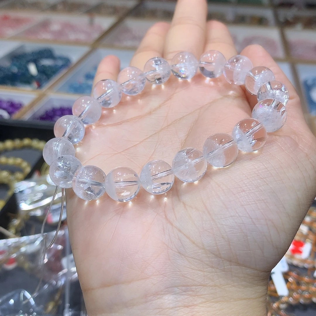 水晶手链未镶嵌白幽灵10mm+