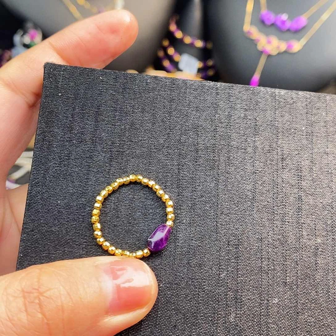 苏纪石（舒俱来）银S925镶嵌戒指