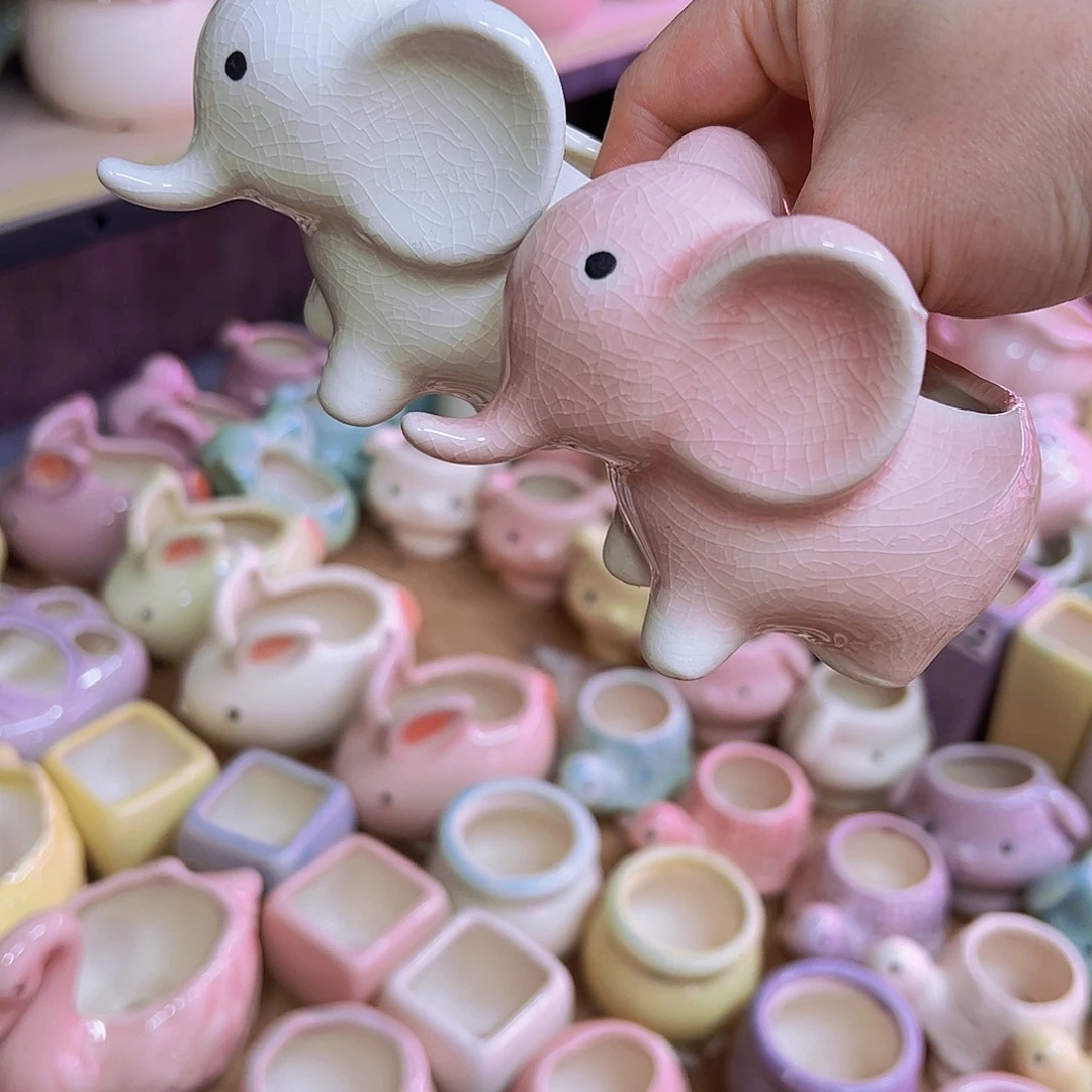 陶瓷花盆当场凑满12包邮