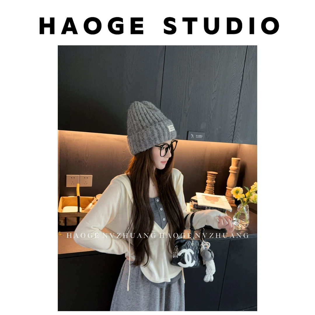 浩哥严选●氛围加成HGQ5ZZS3144A针织衫预显瘦秋季小众设计感时尚