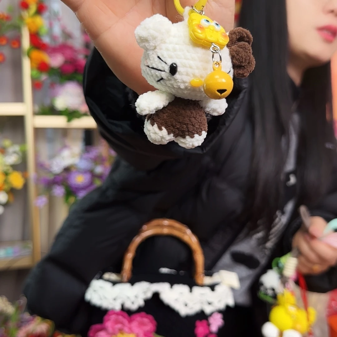 手工钩织设计挂件