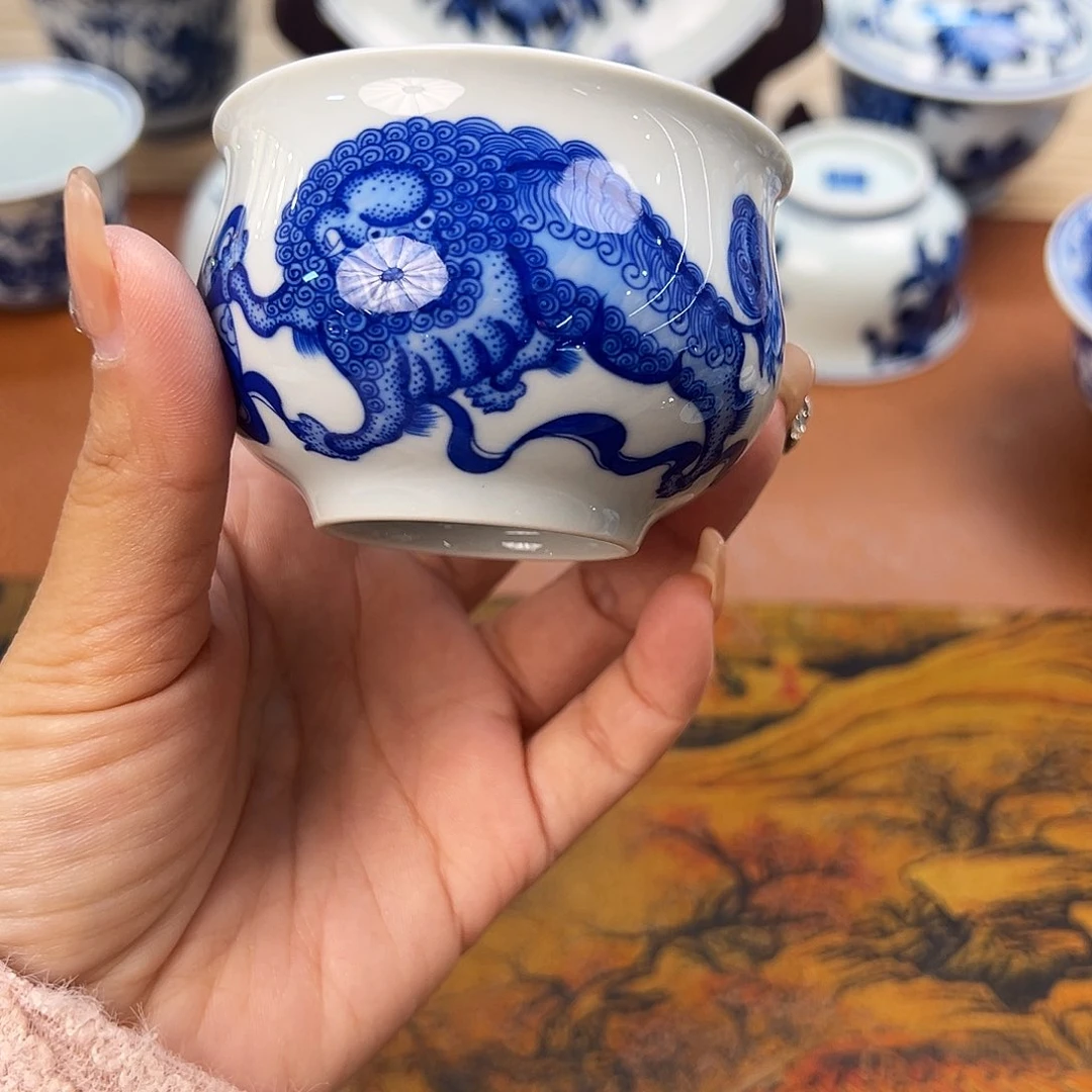 杯景德镇手绘主人杯