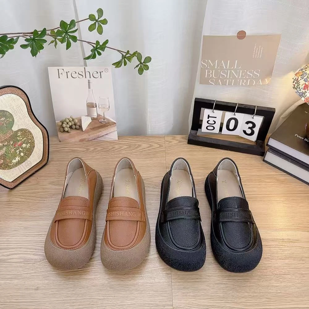 992-1韩版百搭软底休闲单鞋仓