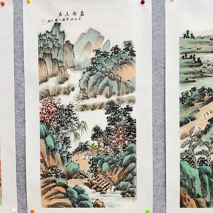 国画花鸟等多种鸟类和鸟类为