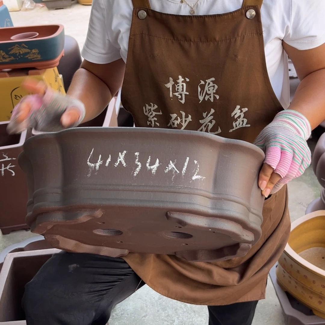 紫砂花盆盆景艺术