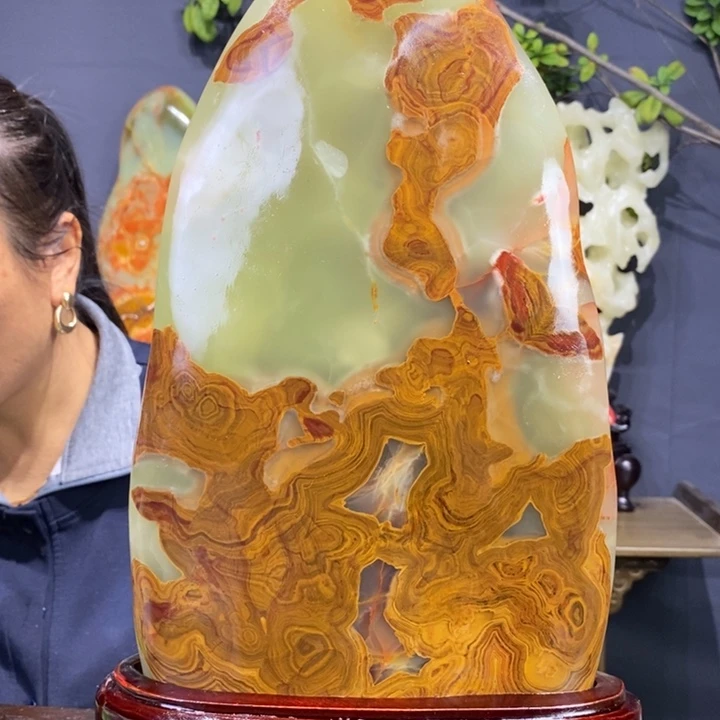 石材精品古青石摆件