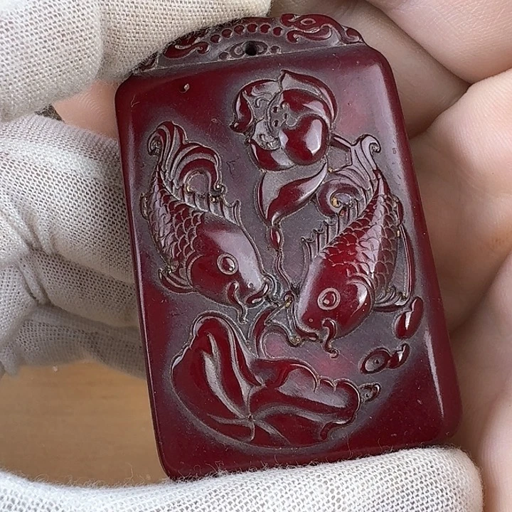 和田玉挂件未镶嵌舒**人