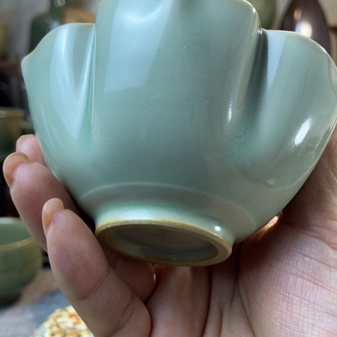 耀州窑宏*福利款花口杯