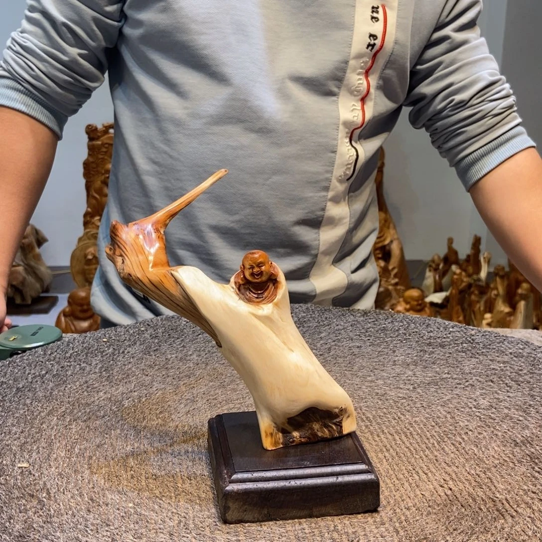 柏木（崖柏）太行崖柏根雕摆件