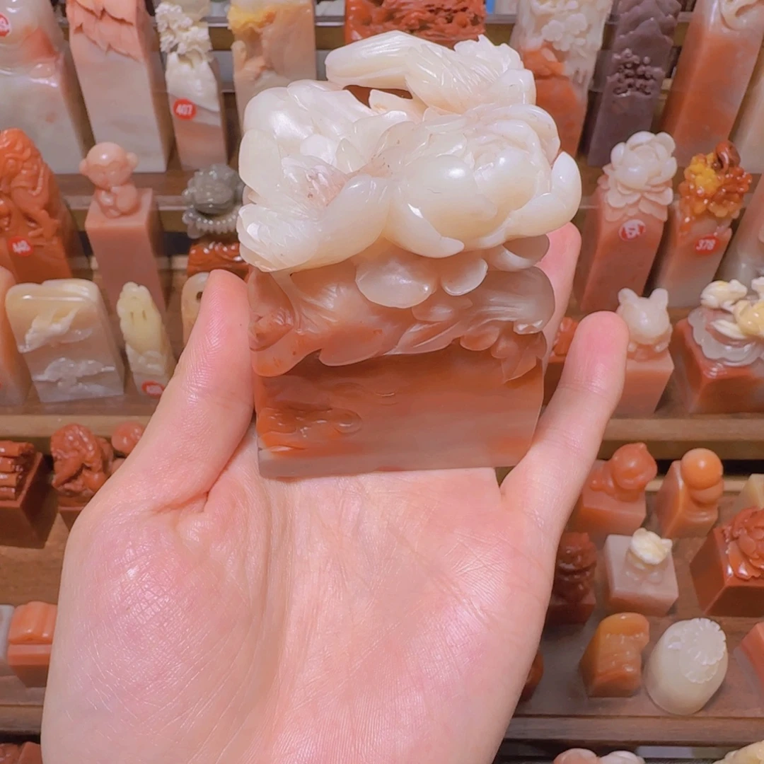 Q***7昌化石印石篆刻作品