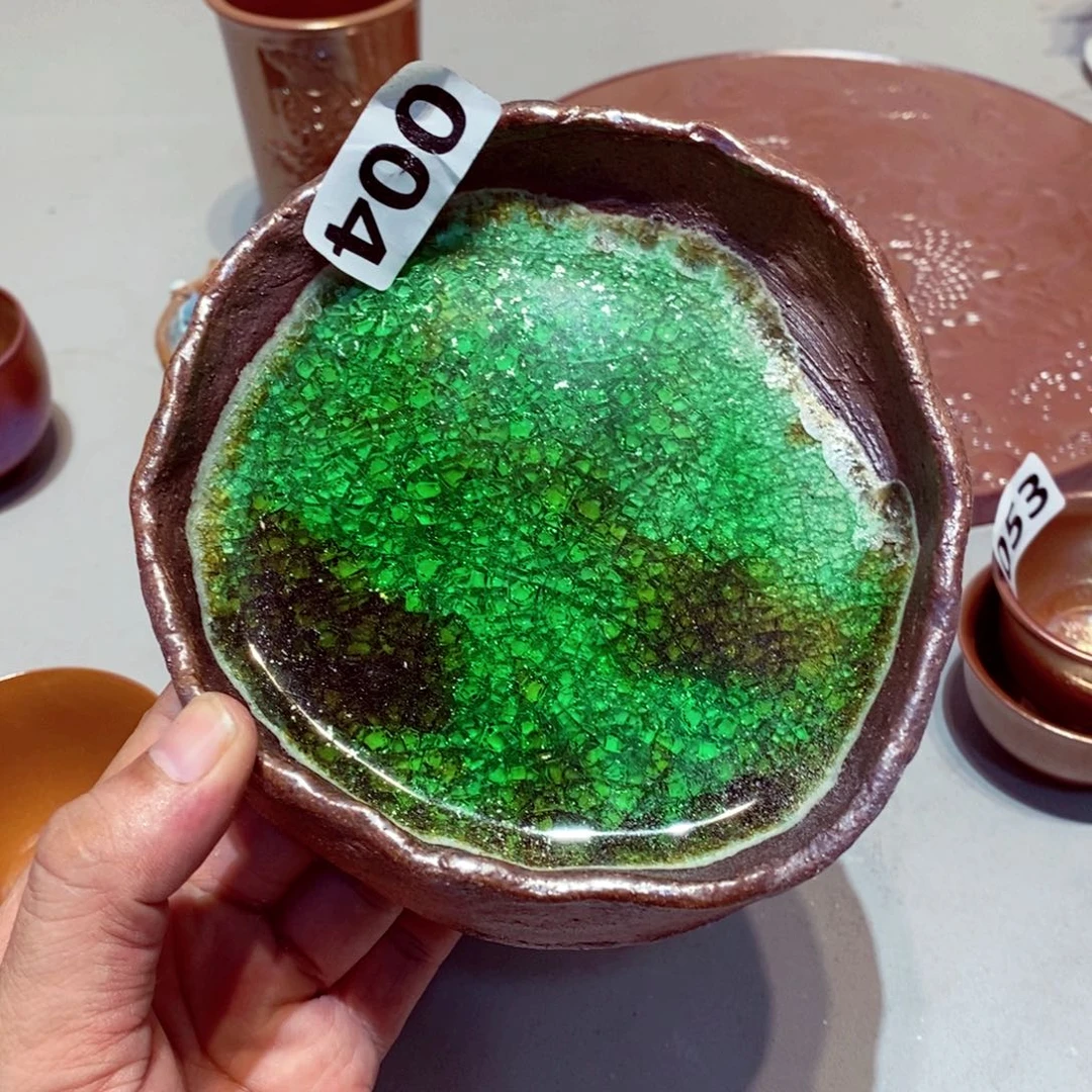 柴烧茶具陶瓷杯子