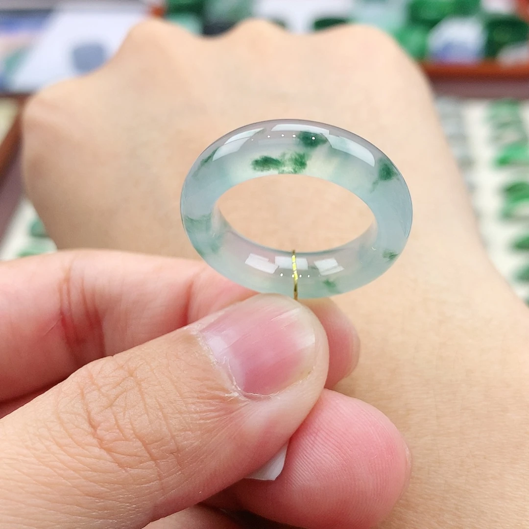 未镶嵌戒指翡翠15号