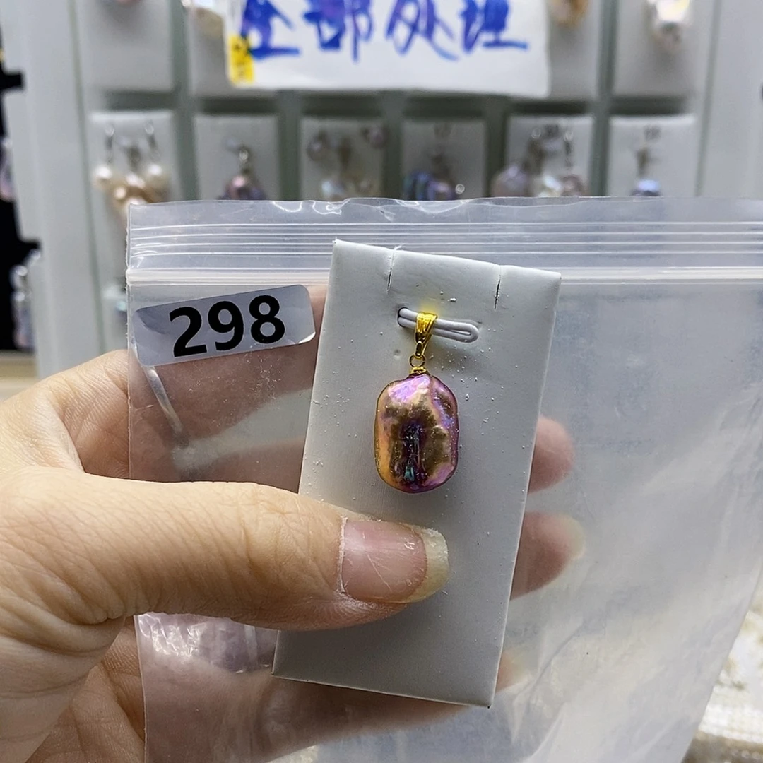 颈饰合金淡水珍珠