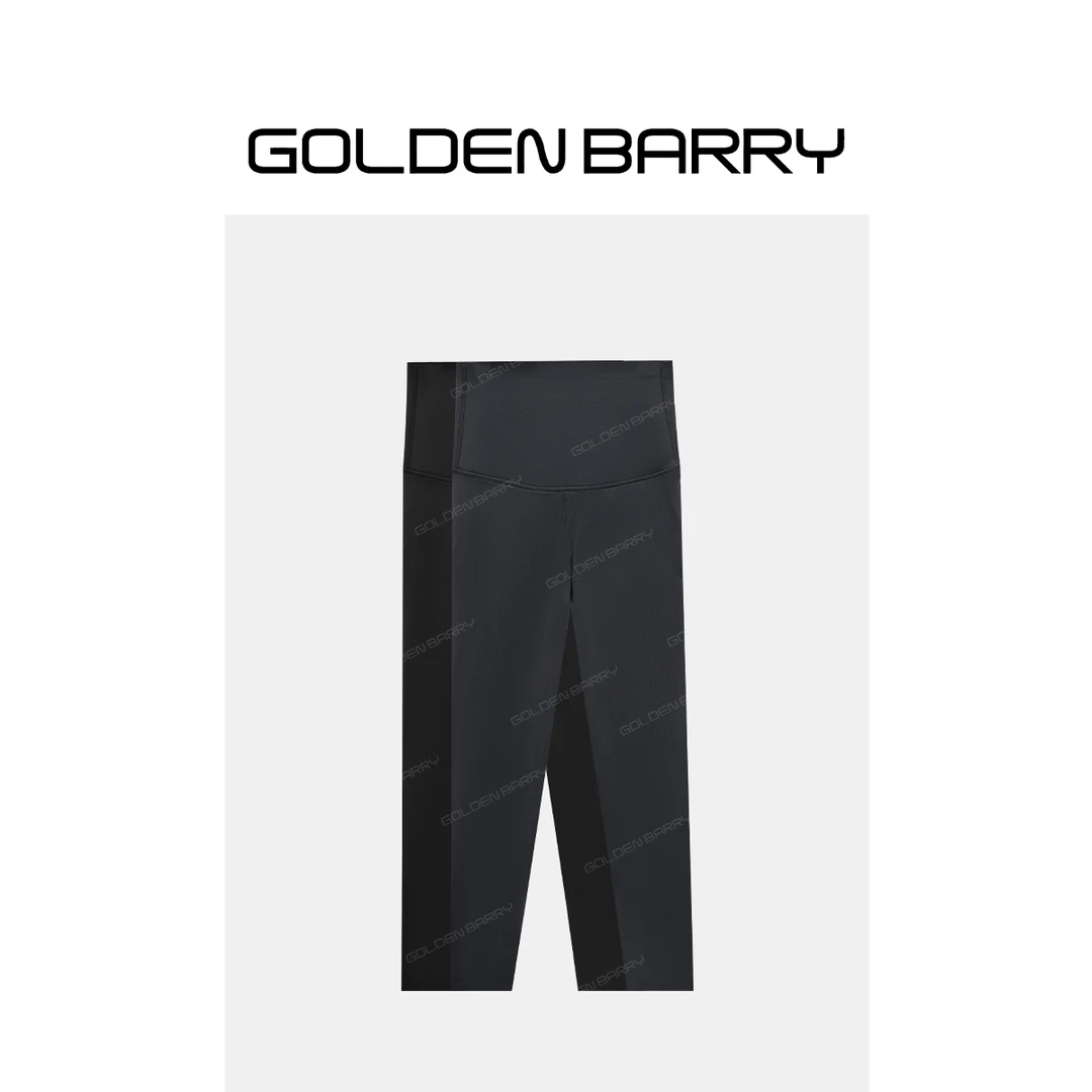 GOLDENBARRY|532009收腹磨毛加厚打底裤