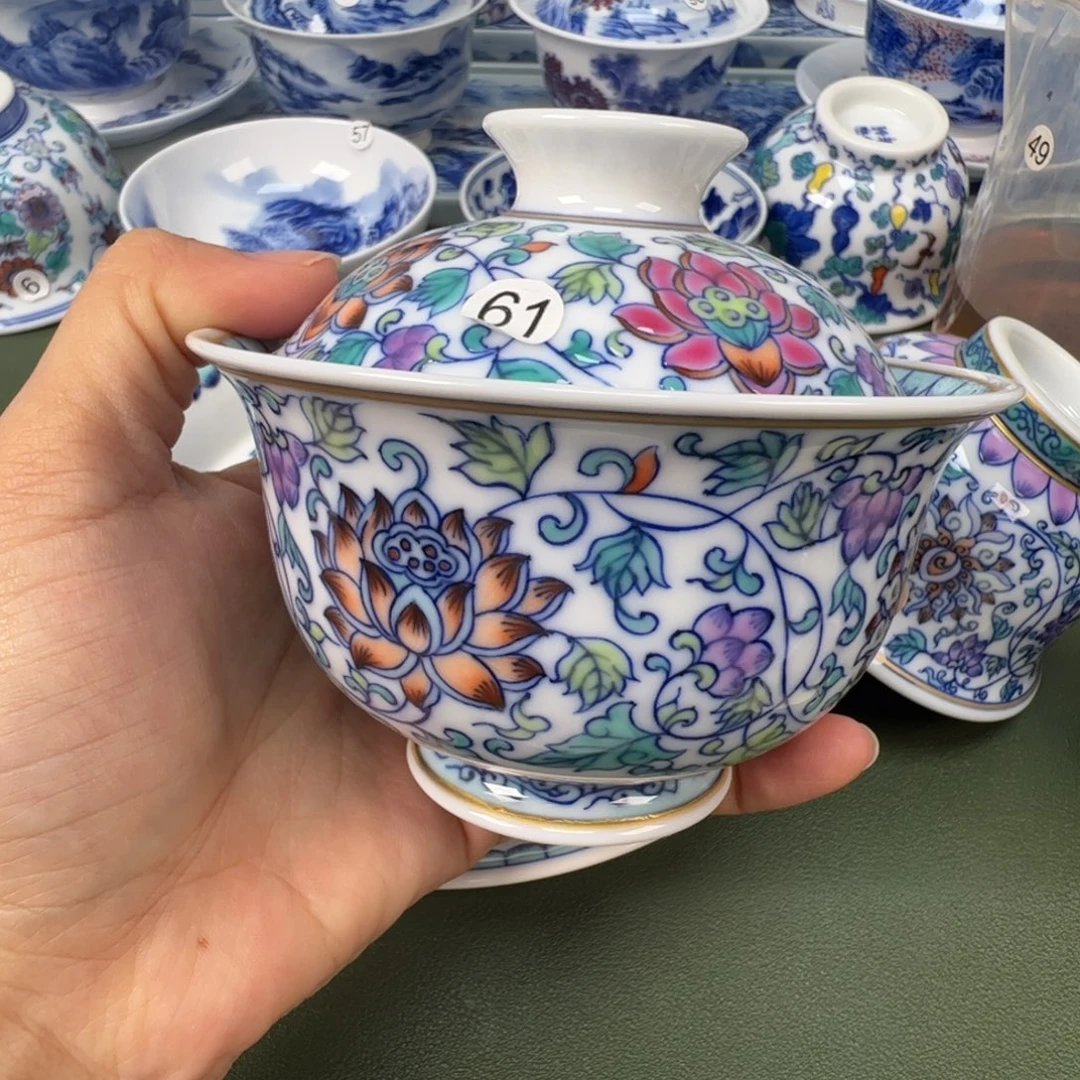 木木景德镇纯手工纯手绘茶具61