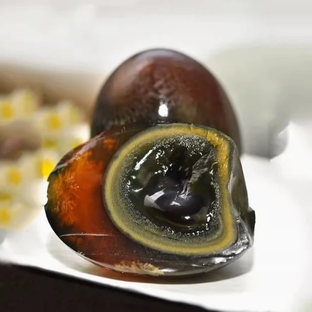 无铅工艺正宗农家松花皮蛋软糯爽口Q弹溏心砂心