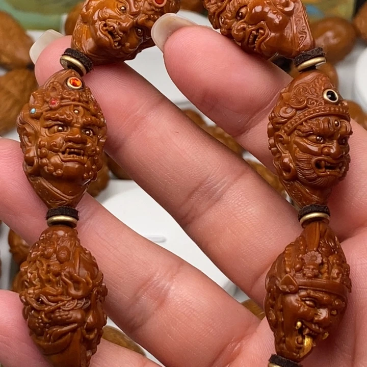 橄榄核手串/手链橄榄核雕工艺