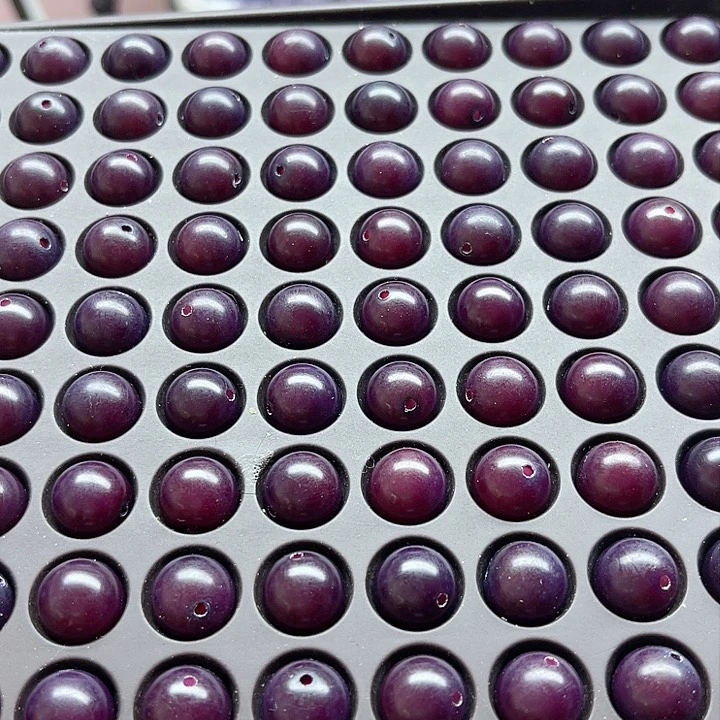 白玉菩提吊坠精品11紫色圆107