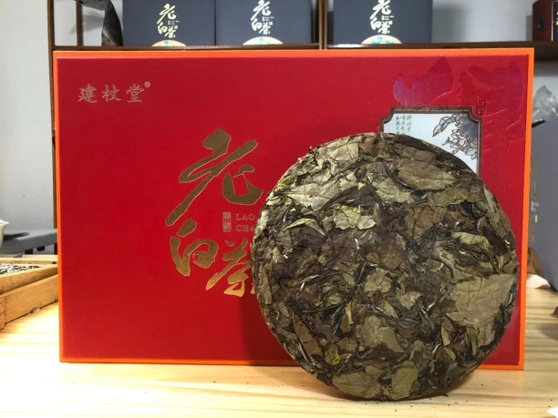 2017年荒野寿眉饼福鼎白茶核心厂区管阳高山