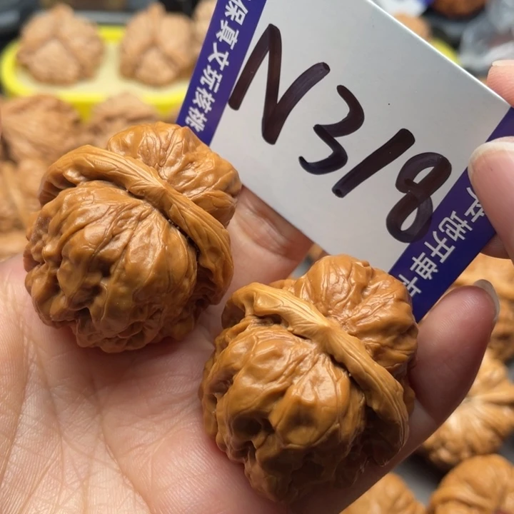 文玩核桃把件蛙蛙38尺