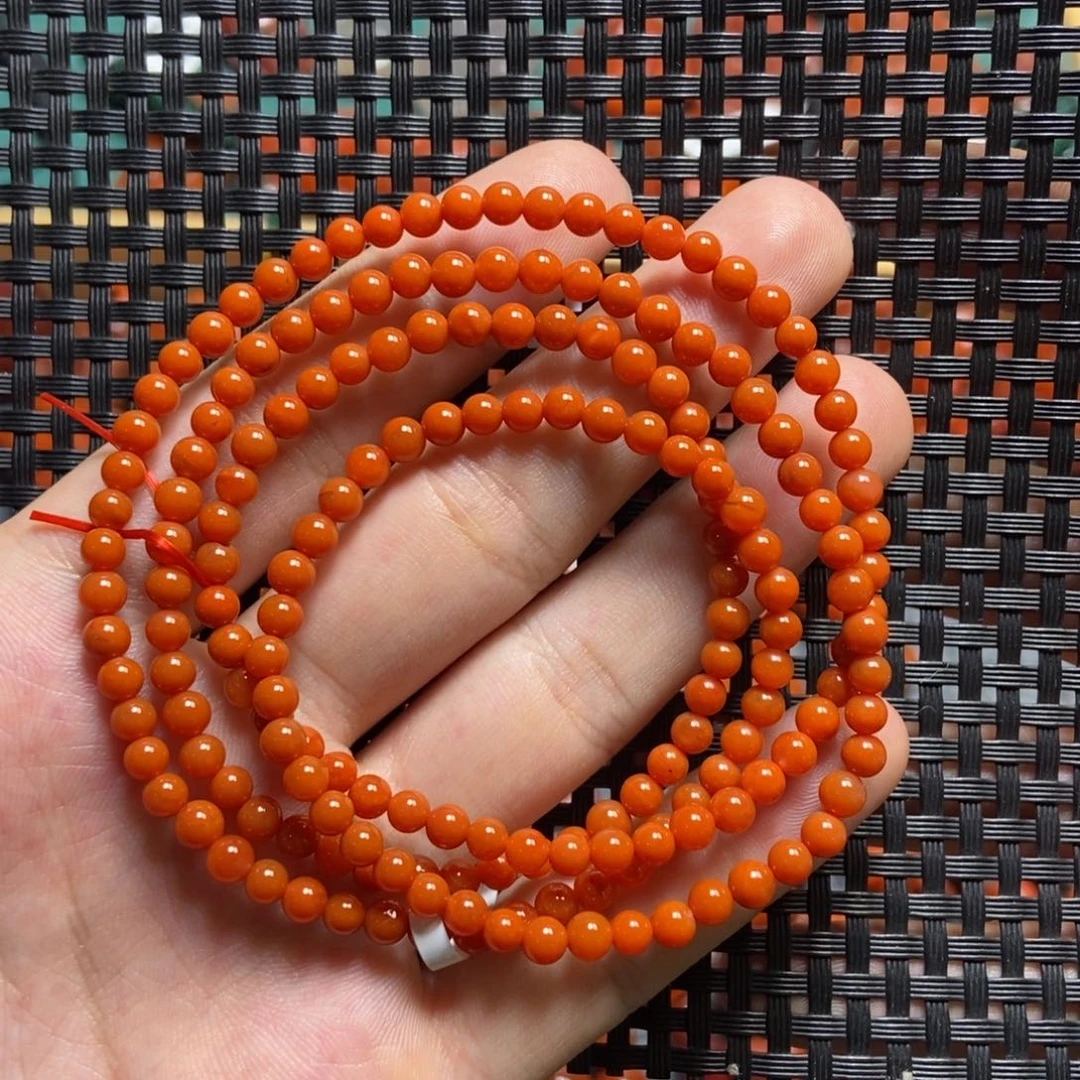 手链未镶嵌南红玛瑙4mm