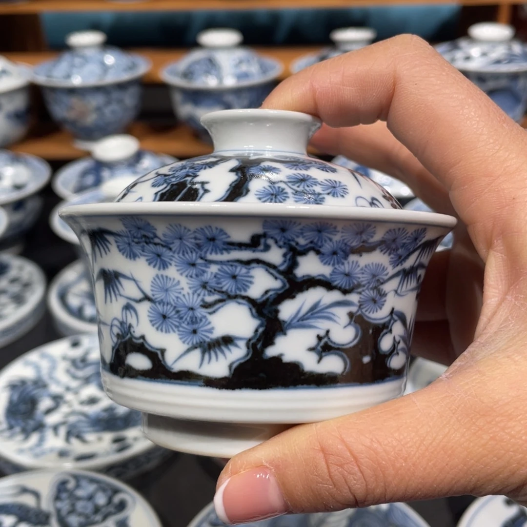 景德镇陶瓷手工手绘