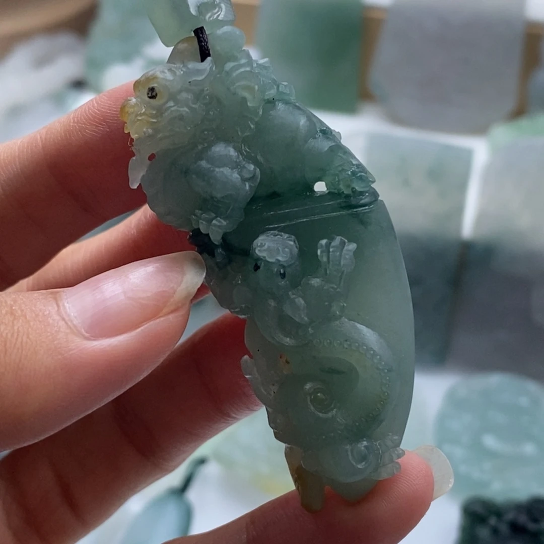 未镶嵌定制翡翠9*毛货无鉴赏期
