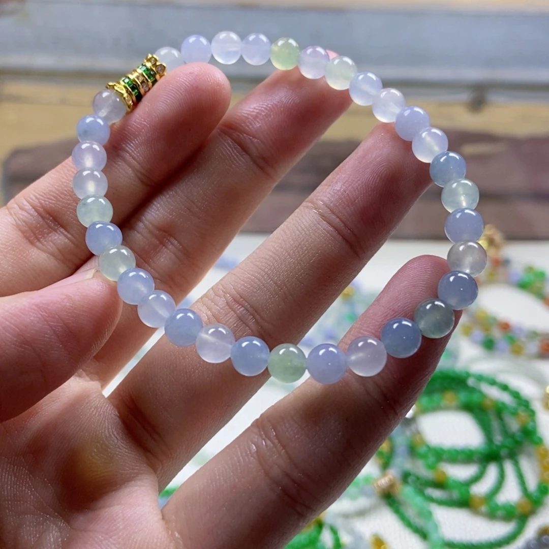 定制翡翠未镶嵌缅甸翡翠A货卡6