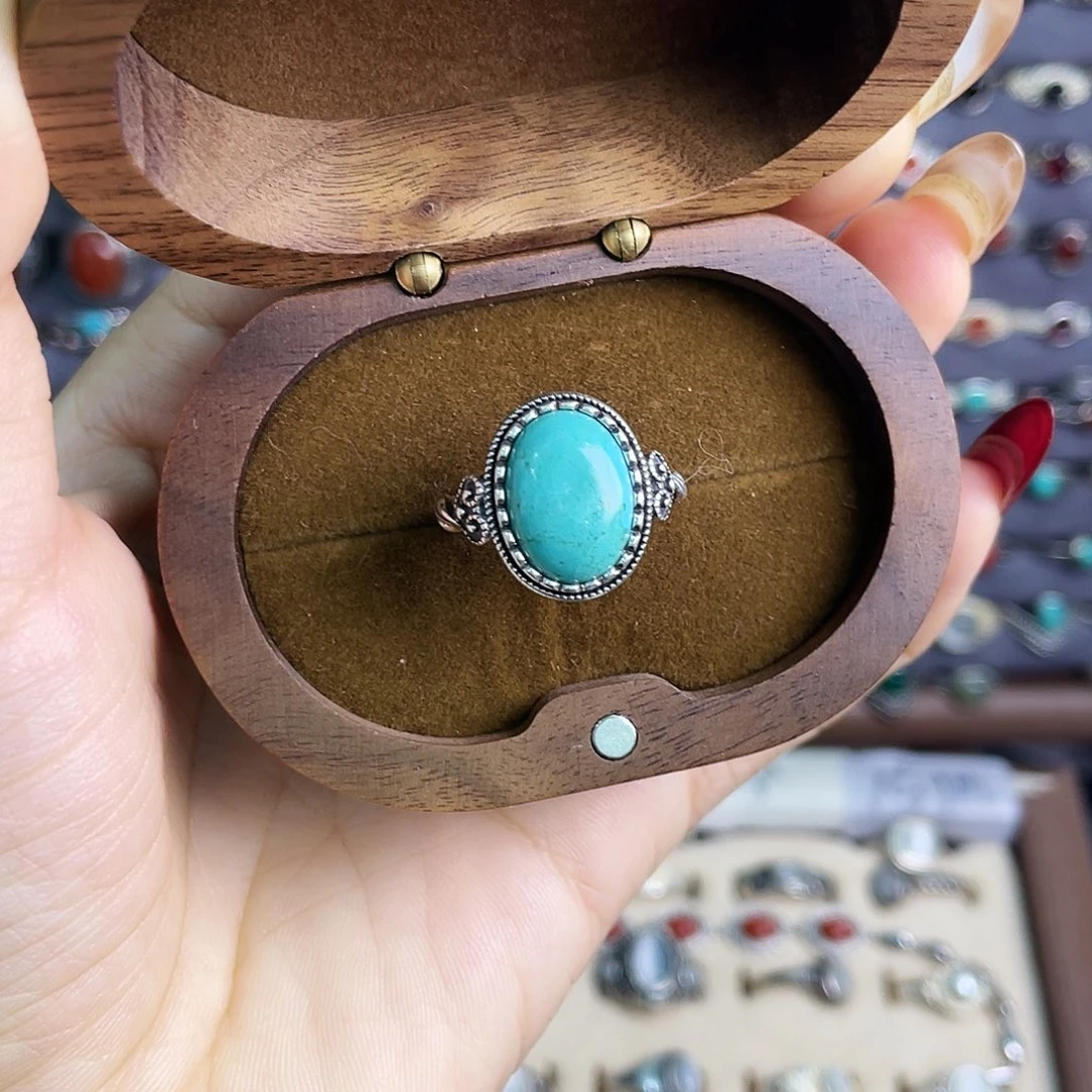 玻璃足银竹节绿色dahao