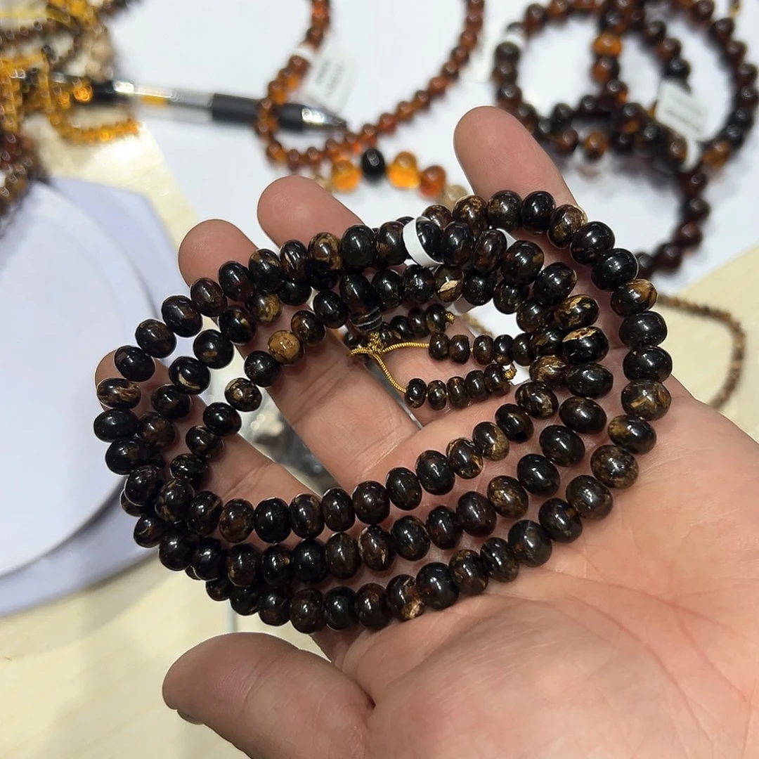 裸石琥珀未镶嵌8M20-25