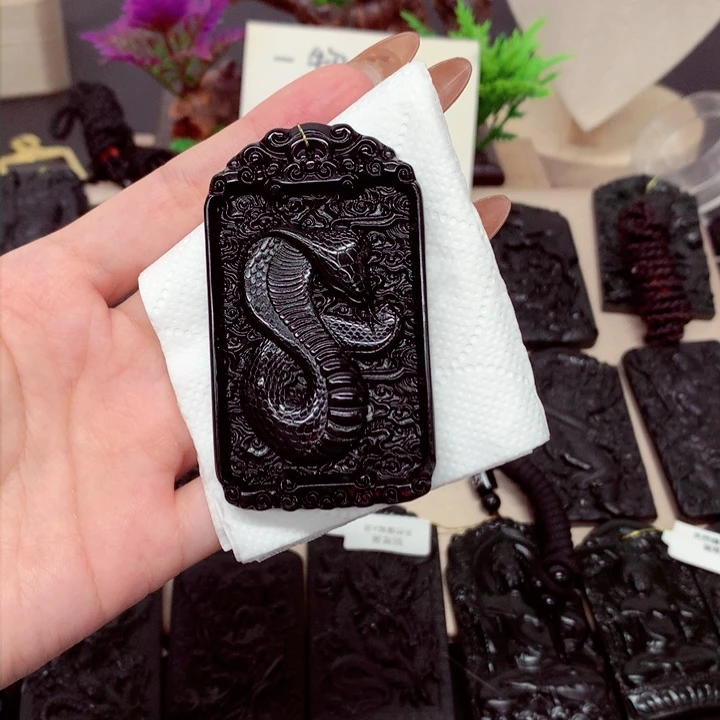 天然a货钢琴黑挂件