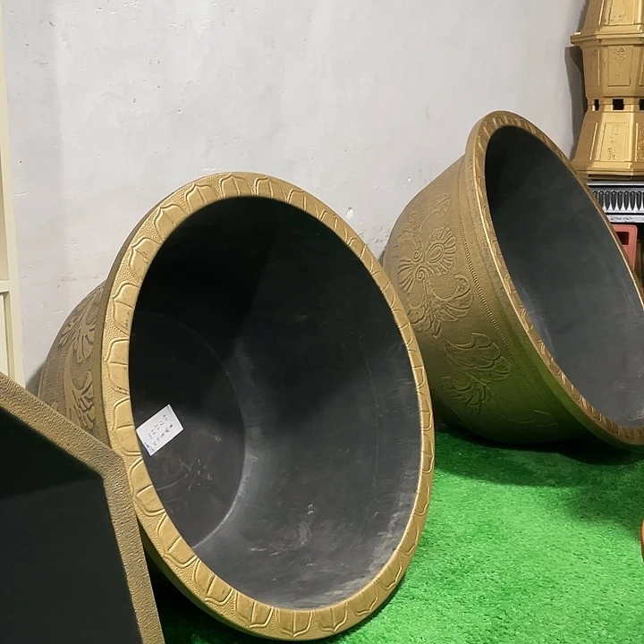 圆盆古铜一米二一个