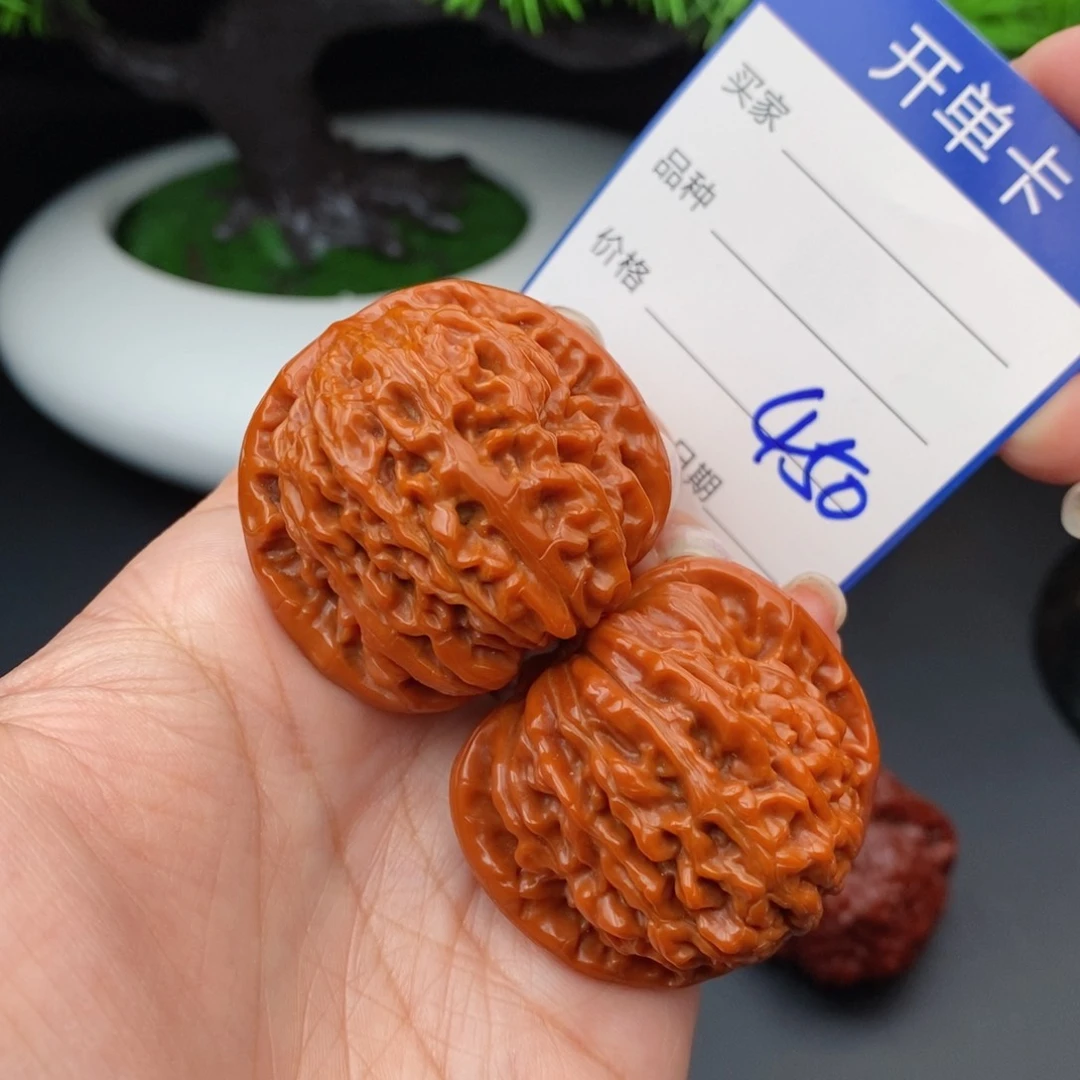 文玩核桃把件41四座楼450