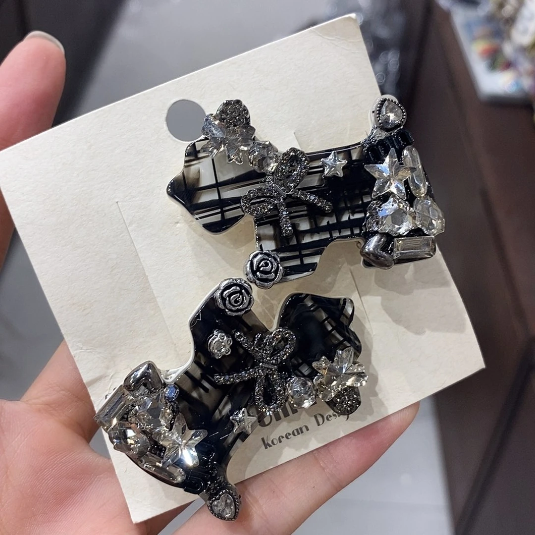 皮质铁合金鸭嘴夹