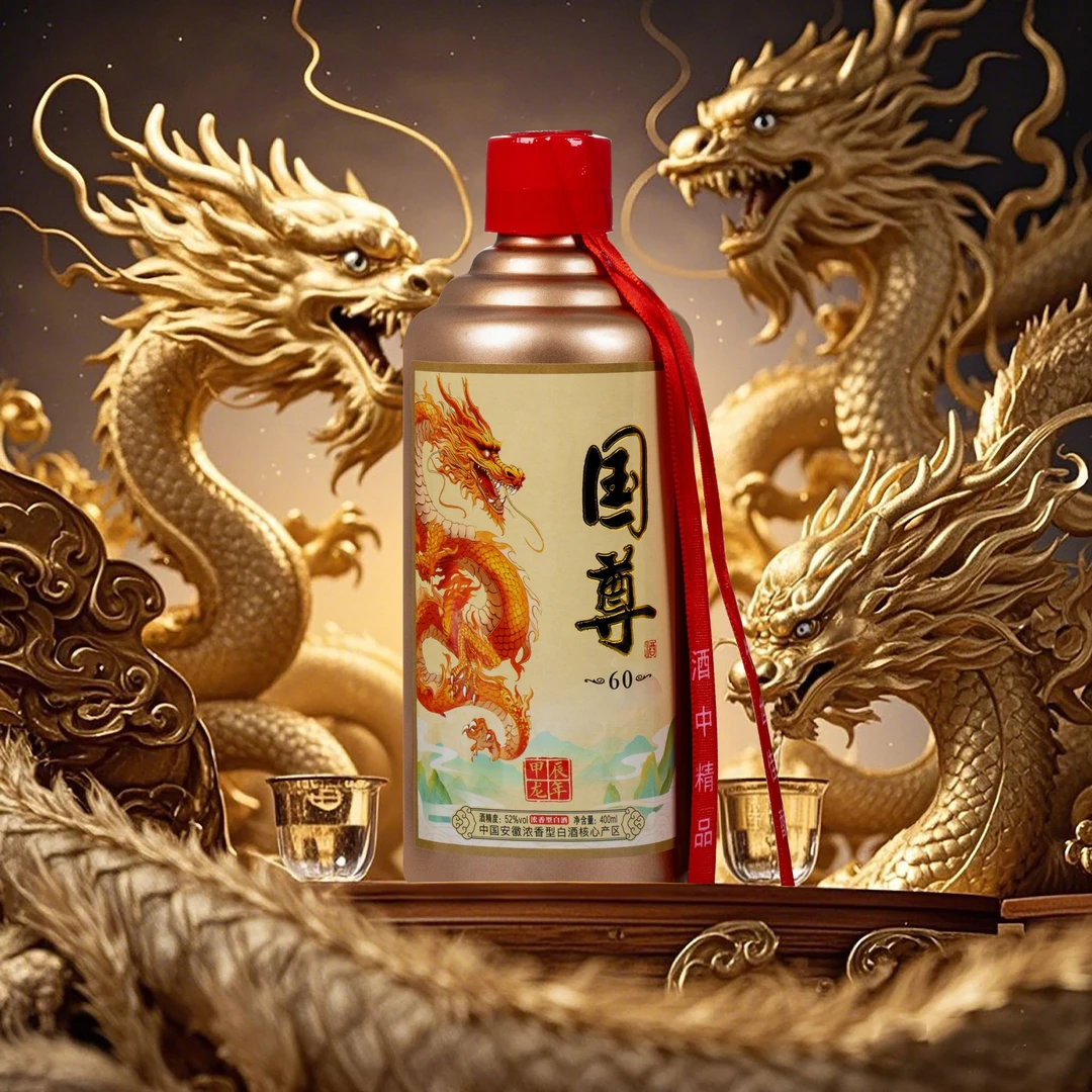 酒尺巷【粉丝福利】国尊60 礼盒装浓香白酒52度400